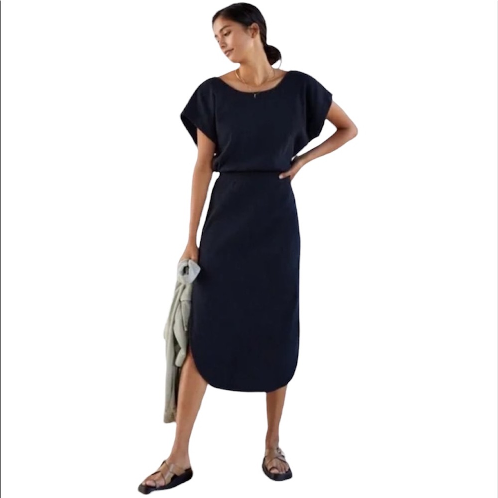 Daily Practice by Anthropologie Dolman Sleeved Maxi Dress Large Petite